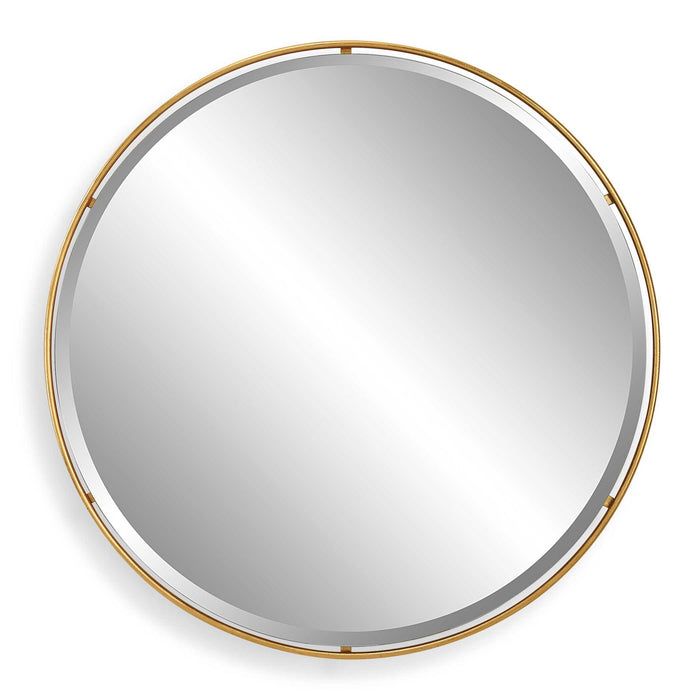 Canillo - Round Mirror - Gold