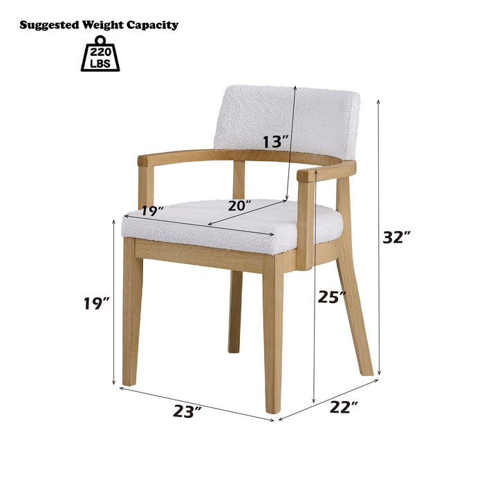 Kasem - Round Table With Matching Chair Dining Room Set