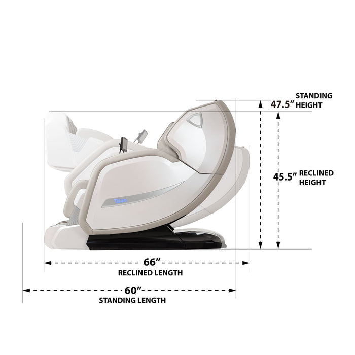 Titan 4D Advent Massage Chair With Intelligent Control - Taupe