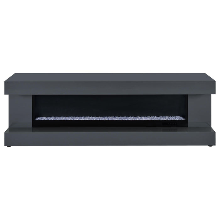 TV Stand Fireplace Console With Bluetooth Speaker