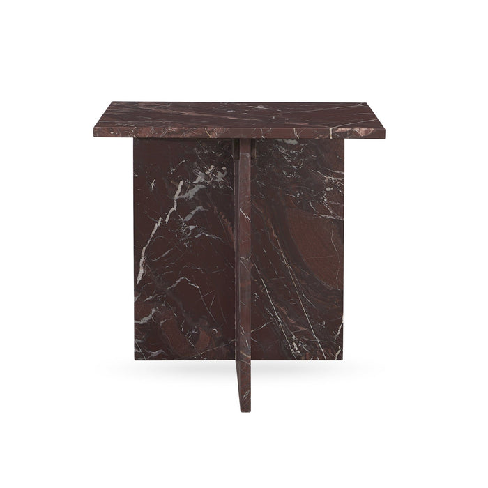 Bexly - Marble Square End Table