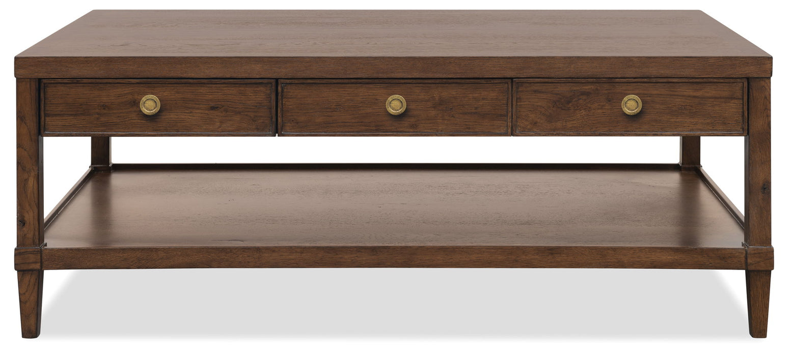 Cashiers - Rectangle Cocktail Table - Chestnut