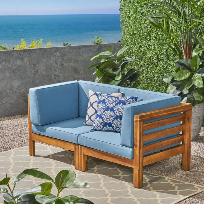 Oana - 2 Piece Loveseat Set With Water Resistant Cushions