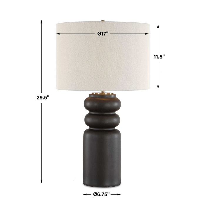 Macon - Matte Table Lamp - Black