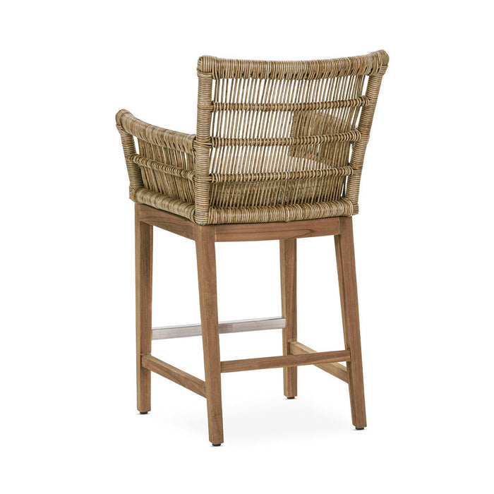 Valerie Outdoor Counter Stool - Natural
