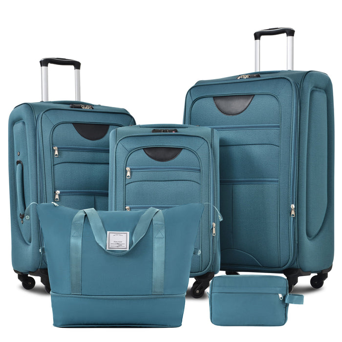 Softside Luggage Expandable Set & Duffel Bag Upright Spinner
