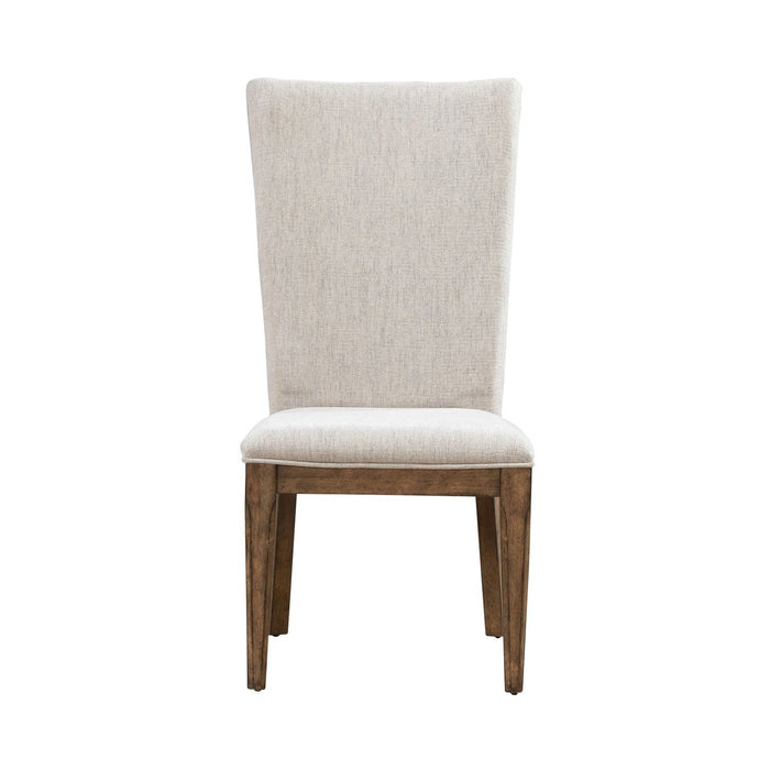 Carolina Park - Upholstered Side Chair - Amber Brown
