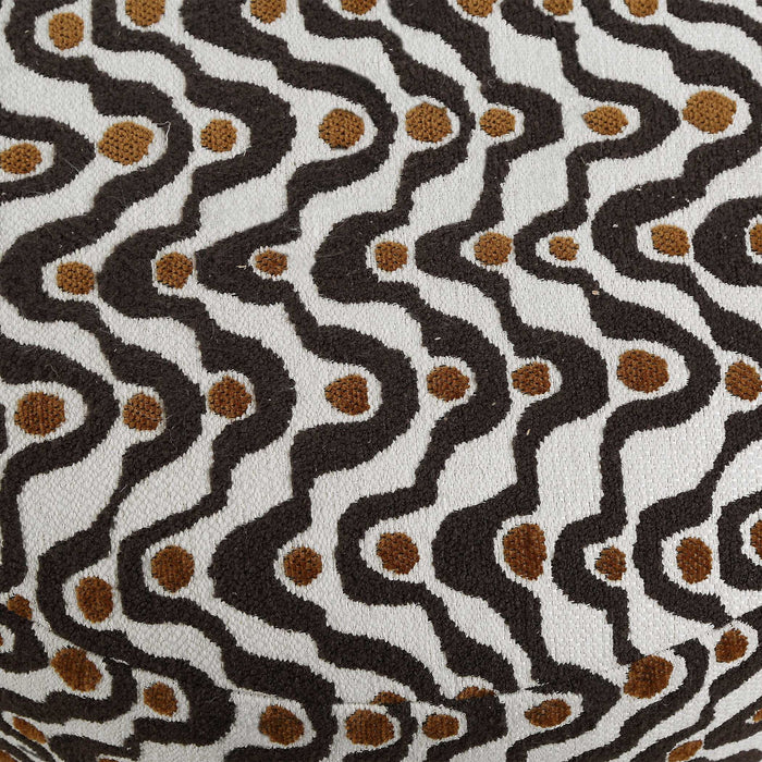 Cas - Plush Ottoman - Espresso