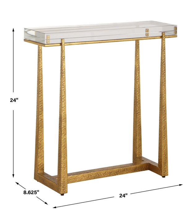 Midas - Thick Crystal Accent Table