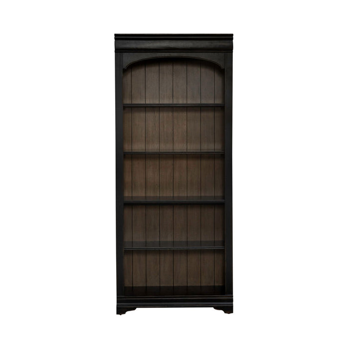 Meritage - 2 Piece Bunching Bookcase - Black