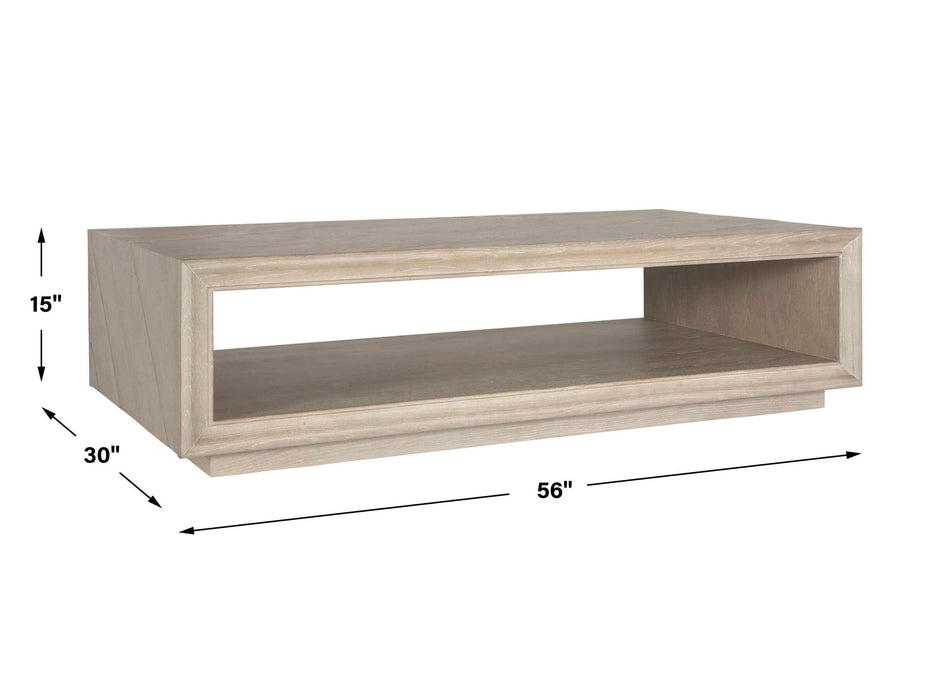 Prism - Light Oak Coffee Table