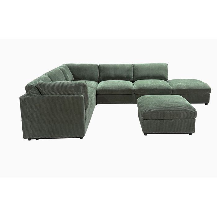 Modern Reversible Modular Sectional