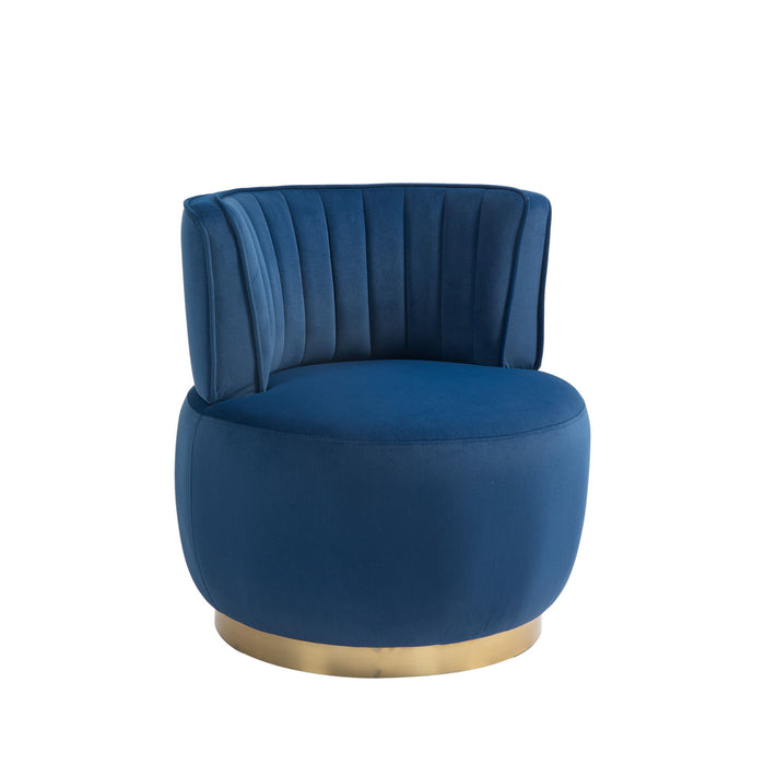 360 Degree Swivel Cuddle Barrel Accent Sofa Chair