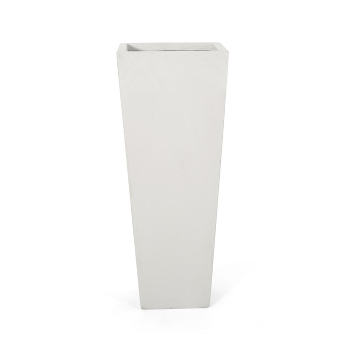 Outdoor Modern Cast Stone Planter