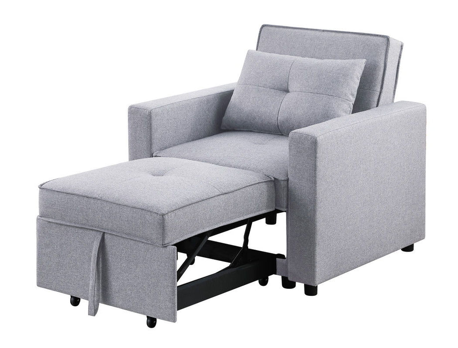 Zoey - Convertible Sleeper Chair With Side Pocket