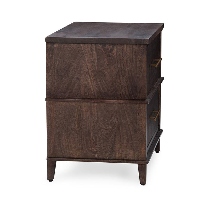 Westlake - 2-Drawer Nightstand - Kona Brown
