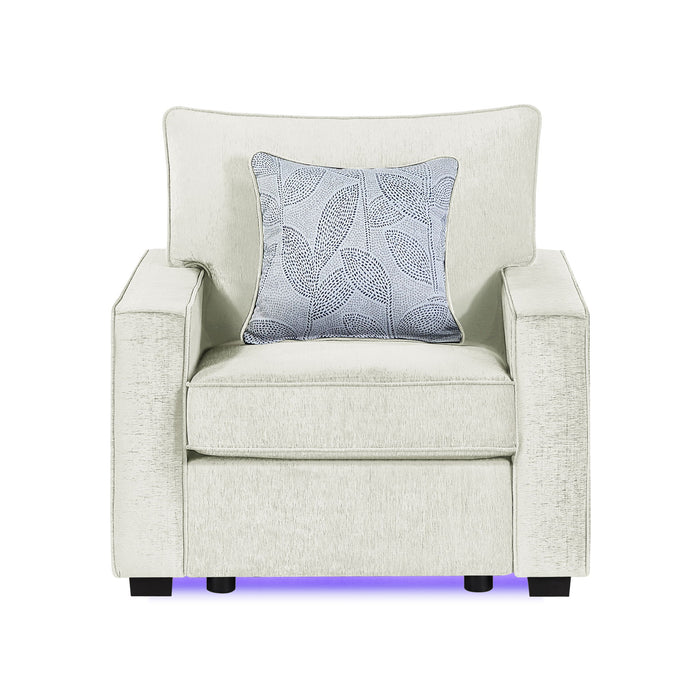 Rita - Accent Chair With LED Underlighting