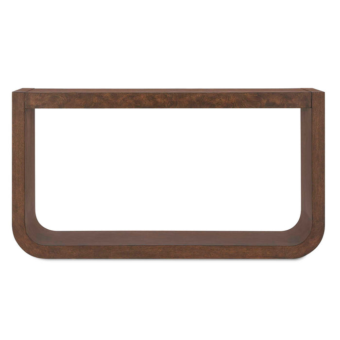 Flores - Modern Console Table - Woodtone