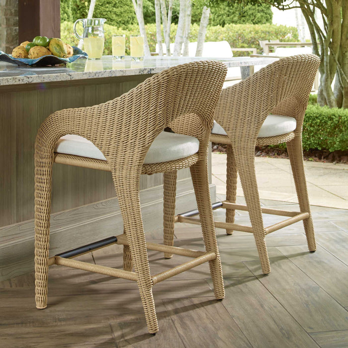 Kavali - Outdoor Wicker Barstool