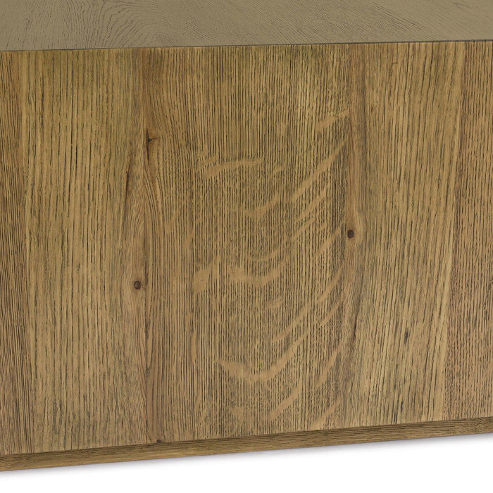 Layne - Square Coffee Table With Casters