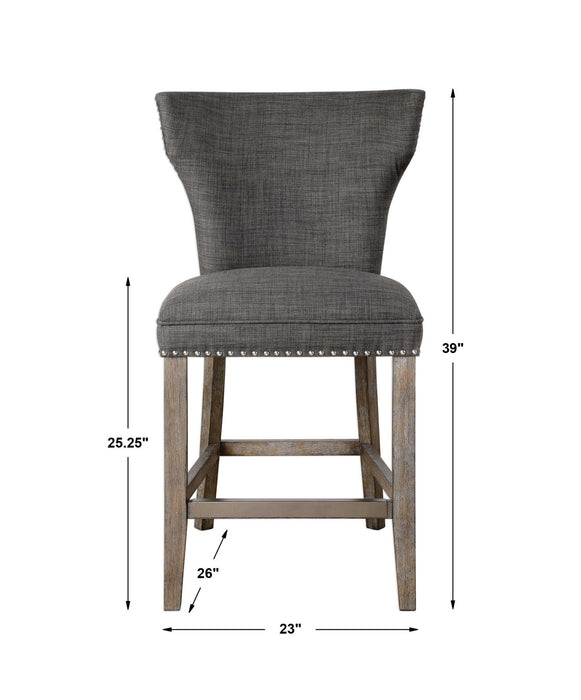 Arnaud - Counter Stool - Charcoal