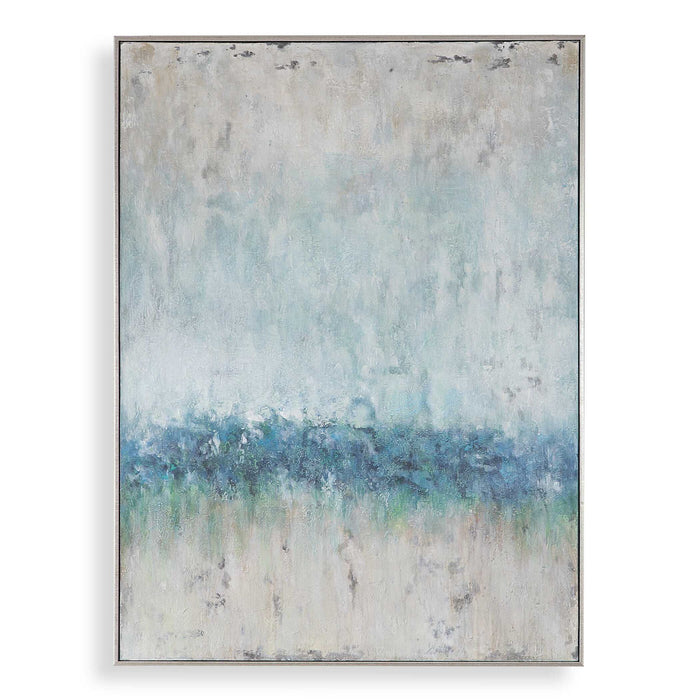 Tidal Wave - Abstract Art - Blue