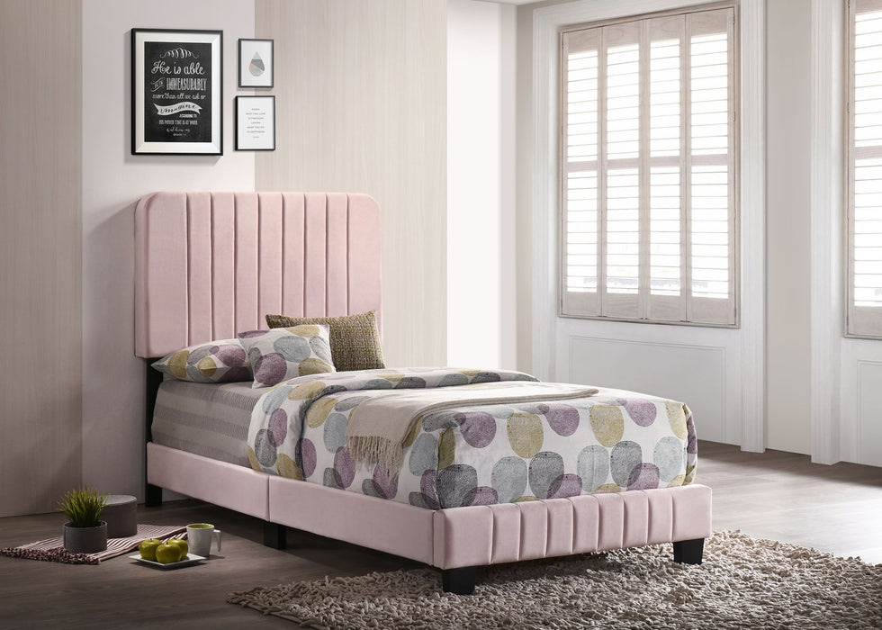 Channel Tufted Bed