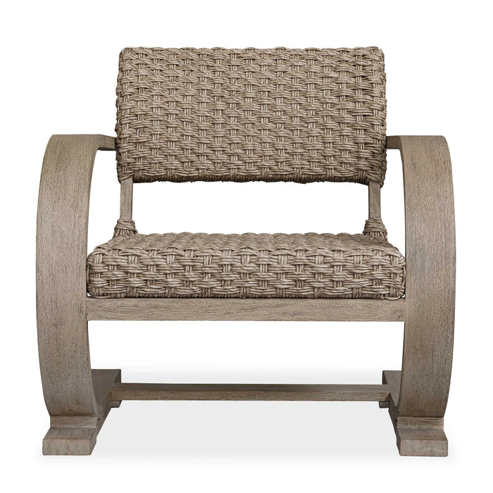 Rehema - Outdoor Wicker Lounge Chair - Gray