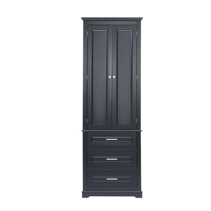 Storage Cabinet With 3 Drawers For Bathroom