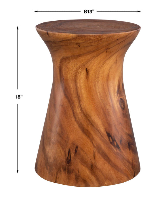 Swell - Wooden Accent Table - Brown