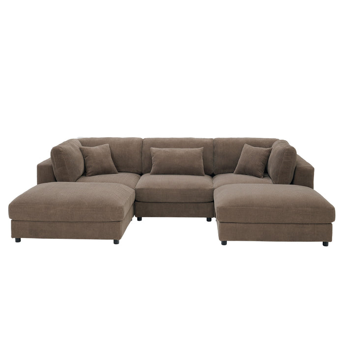 Modular Sectional & Custom Configuration, Toss Pillows