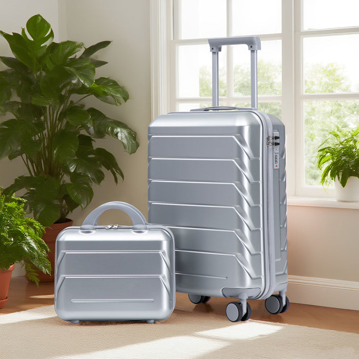 Spinner Luggage Set With Combination Lock