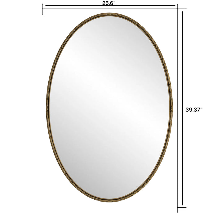 Art Oval Retro Mirror, Wall Hanging