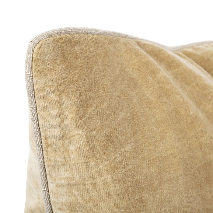 Heirloom - 16" x 36" SLD Velvet Pillow - Wheat