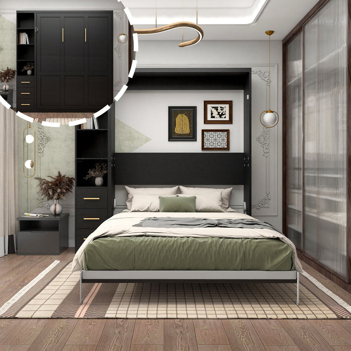 Multifunctional Vertical Murphy Wall Bed