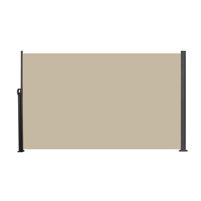 Retractable Side Awning, Waterproof And UV Resistant, Privacy Screen For Patio