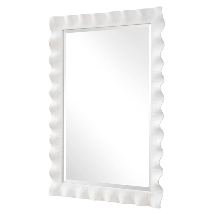 Haya - Scalloped Mirror
