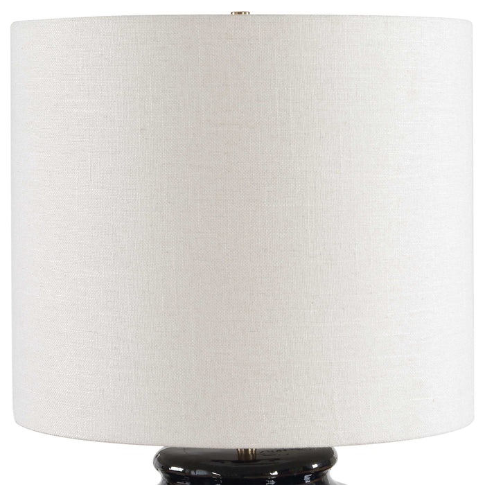 Andrus - Glaze Table Lamp - Blue