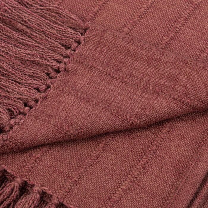 Throws - 50" x 70" TC Hunter Throw - Cherrywood Red