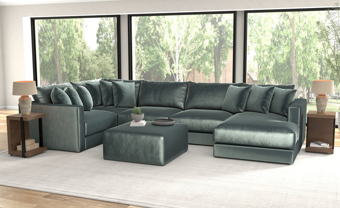 Remington - Modular Sofa And Cocktail Ottoman