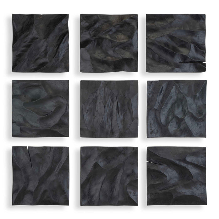 Malosi - Wood Wall Decor (Set of 9) - Black
