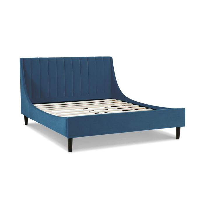 Aspen - Vertical Tufted Modern Headboard Platform Bed Set