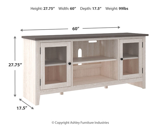 Ashley Express - Dorrinson LG TV Stand w/Fireplace Option