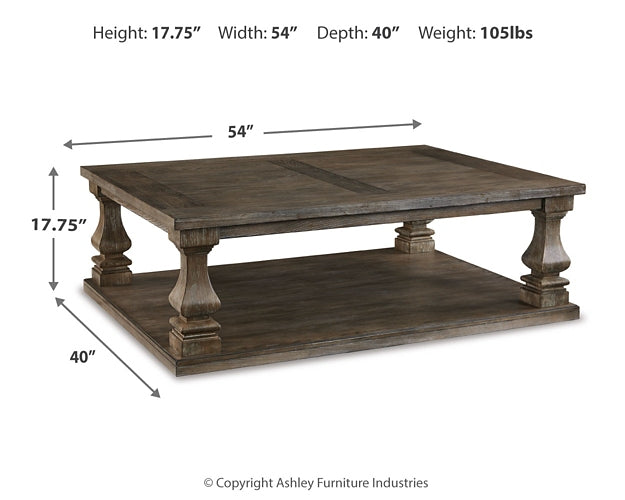 Ashley Express - Johnelle Rectangular Cocktail Table