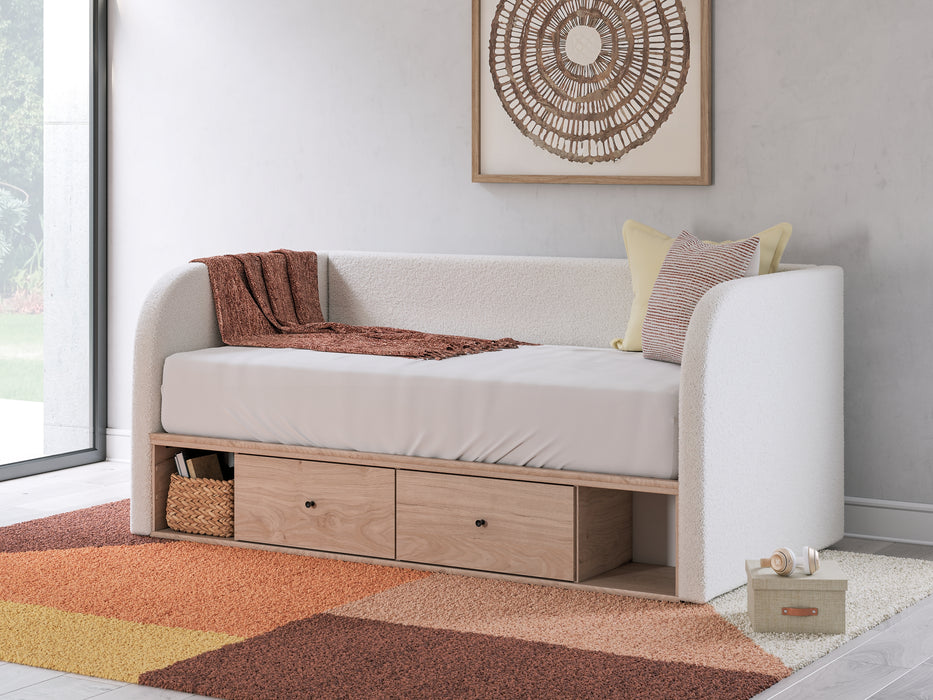 Arloster Full Upholstered Day Bed with Storage