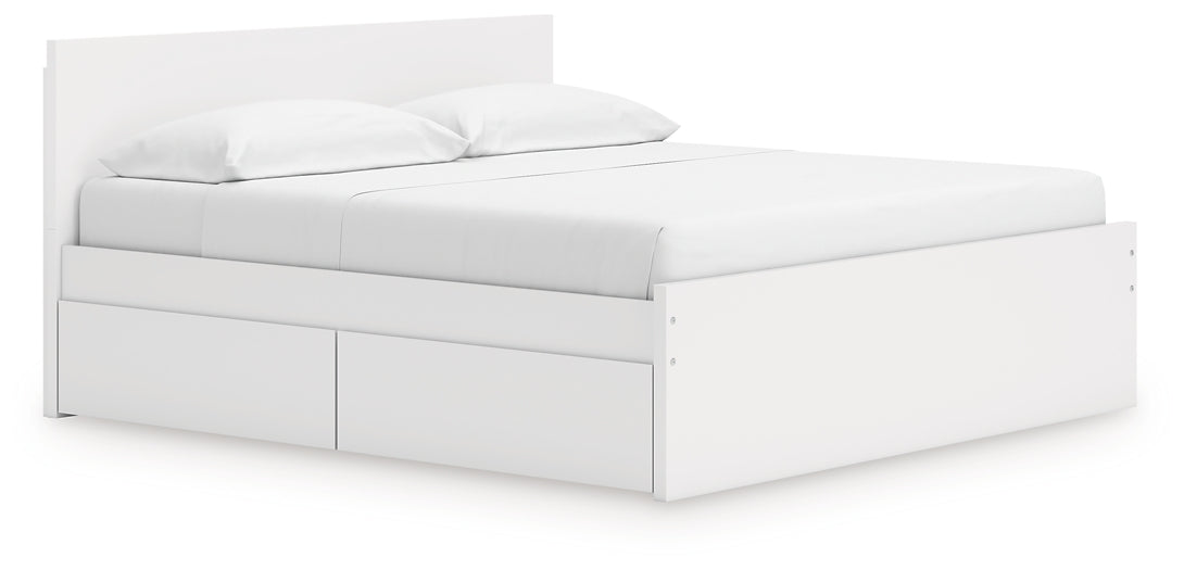 Ashley Express - Onita King Panel Platform Bed with Storage