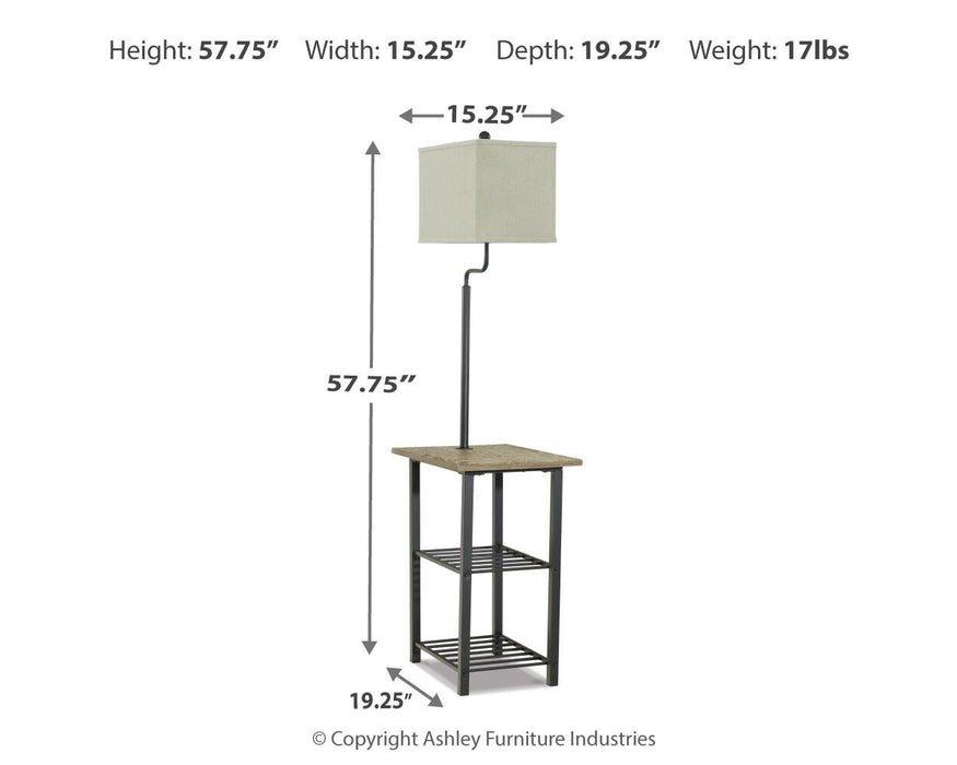 Ashley Express - Shianne Metal Tray Lamp (1/CN)