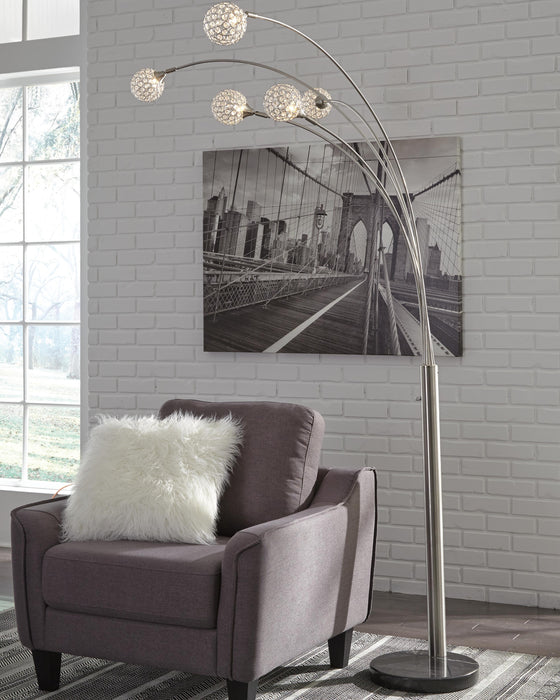 Ashley Express - Winter Metal Arc Lamp (1/CN)