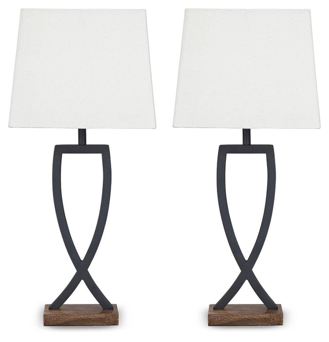 Ashley Express - Makara Metal Table Lamp (2/CN)