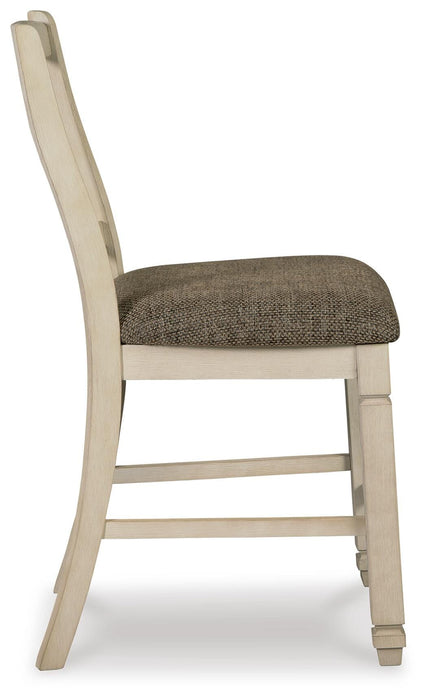 Ashley Express - Bolanburg Upholstered Barstool (2/CN)